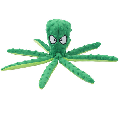 Pet Plush Octopus Cat Dog Toy