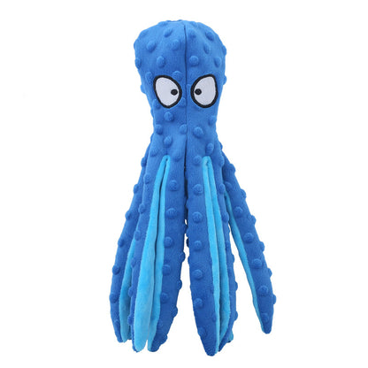 Pet Plush Octopus Cat Dog Toy