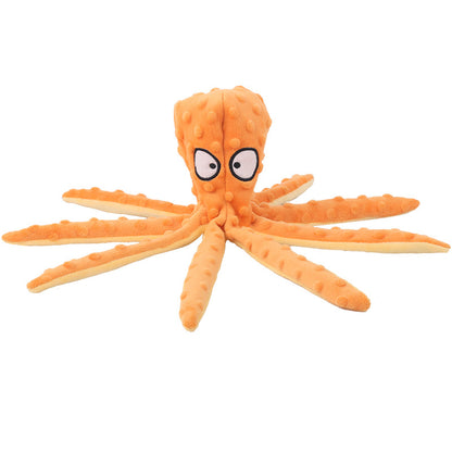 Pet Plush Octopus Cat Dog Toy