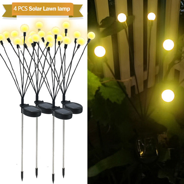 Simulation Firefly Solar Light