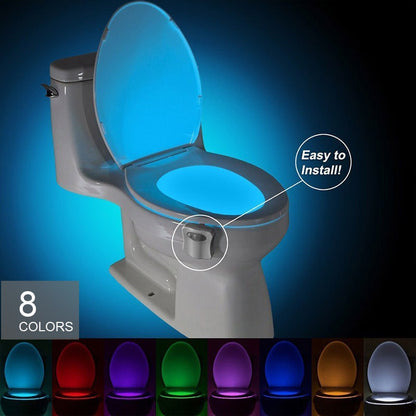 Color Backlight for Toilet Bowl