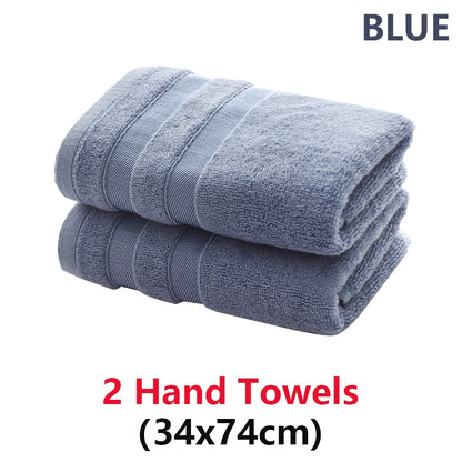 Bamboo Fiber Bath Towels Set