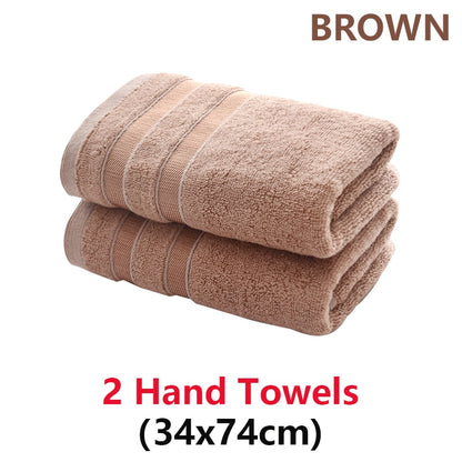 Bamboo Fiber Bath Towels Set