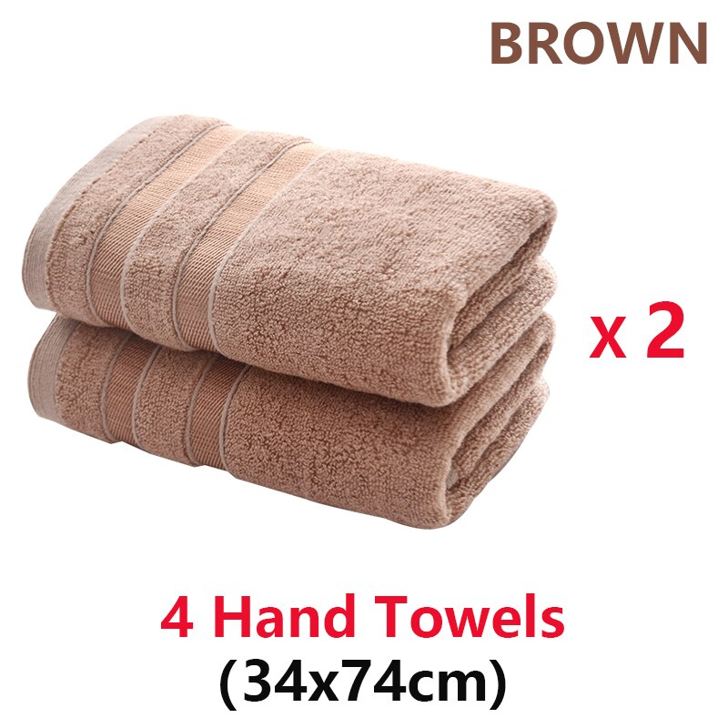 Bamboo Fiber Bath Towels Set