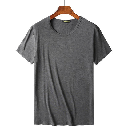 Men's Crew Neck Bamboo Fiber T Shirt