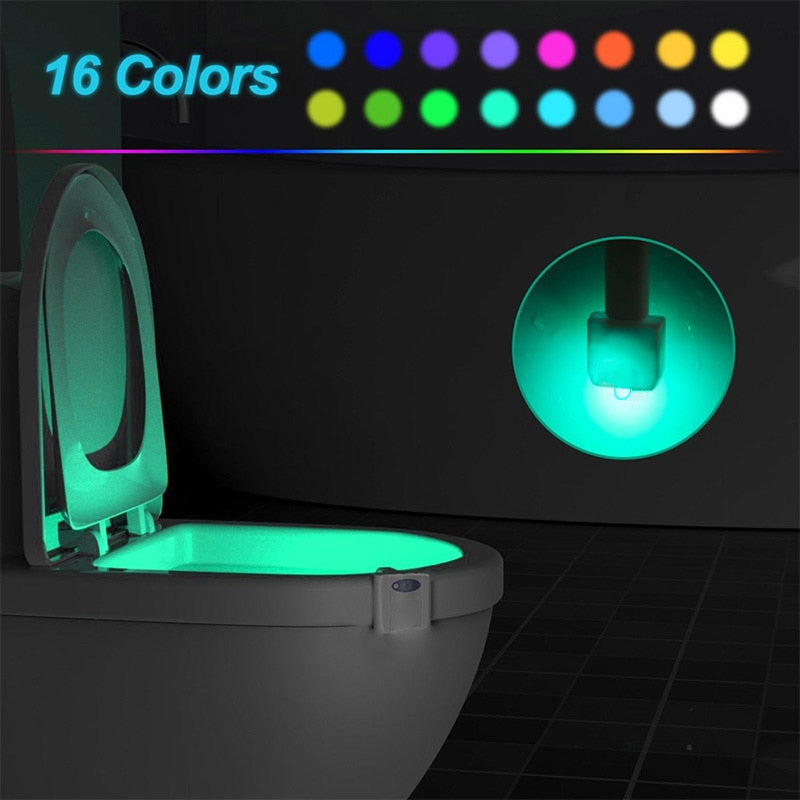 Color Backlight for Toilet Bowl