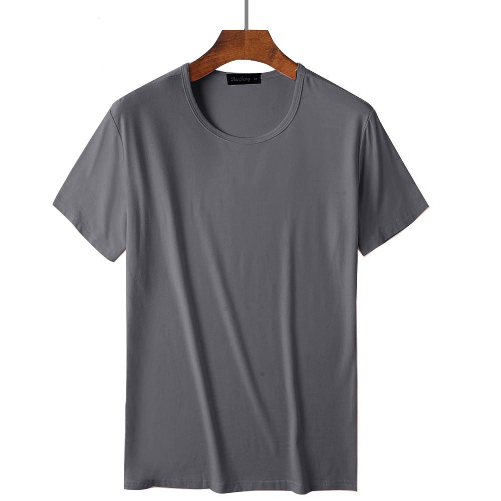 Men's Crew Neck Bamboo Fiber T Shirt