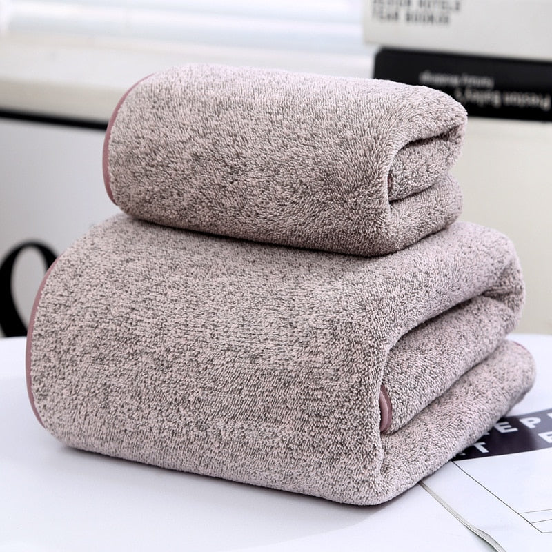 Fiber Bath Towels Set