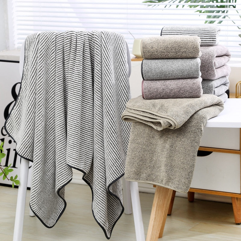 Fiber Bath Towels Set