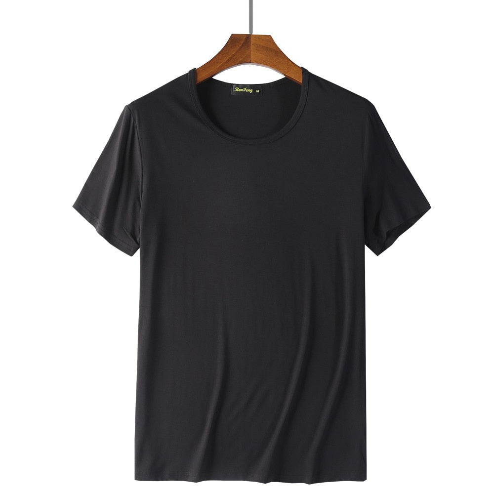 Men's Crew Neck Bamboo Fiber T Shirt