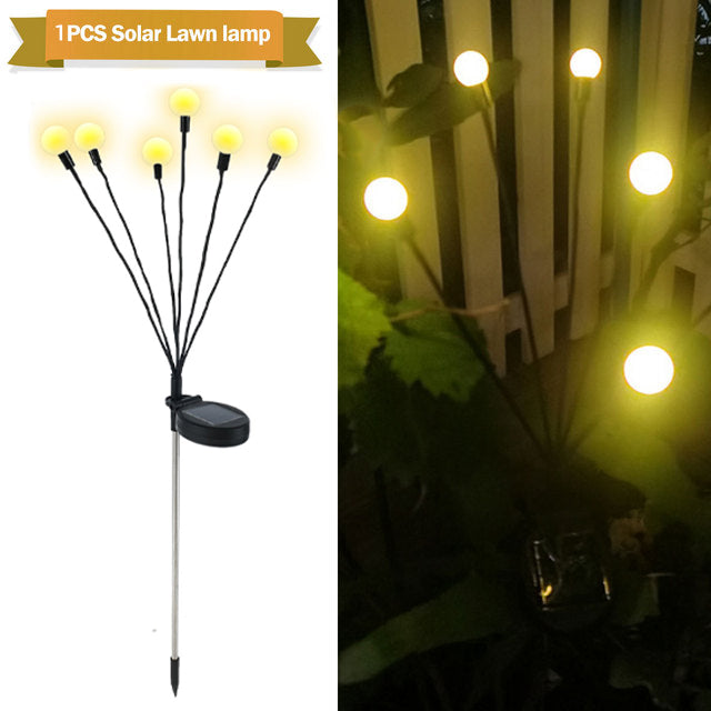 Simulation Firefly Solar Light